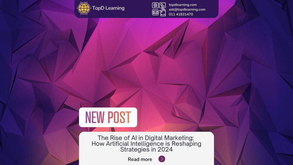 Explore the transformative impact of AI in digital marketing in 2024. This blog delves into how AI technologies are revolutionizing marketing strategies, offering key insights for businesses to harness this digital evolution.